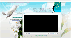 Desktop Screenshot of pompes-funebres-du-centre.com